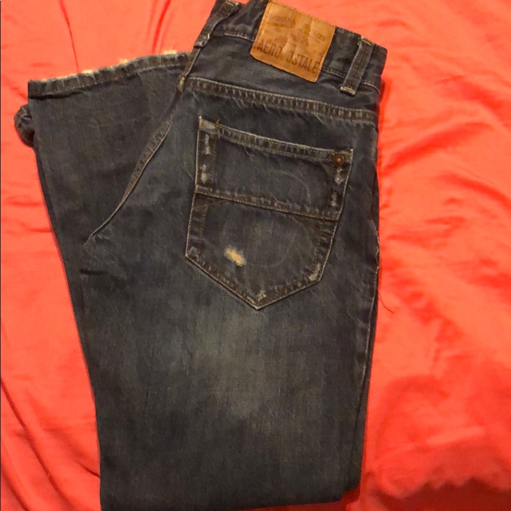 Like new Aeropostale distressed jeans